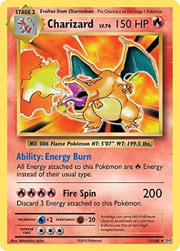 #11 CHARIZARD-HOLO | 2016 POKEMON XY EVOLUTIONS