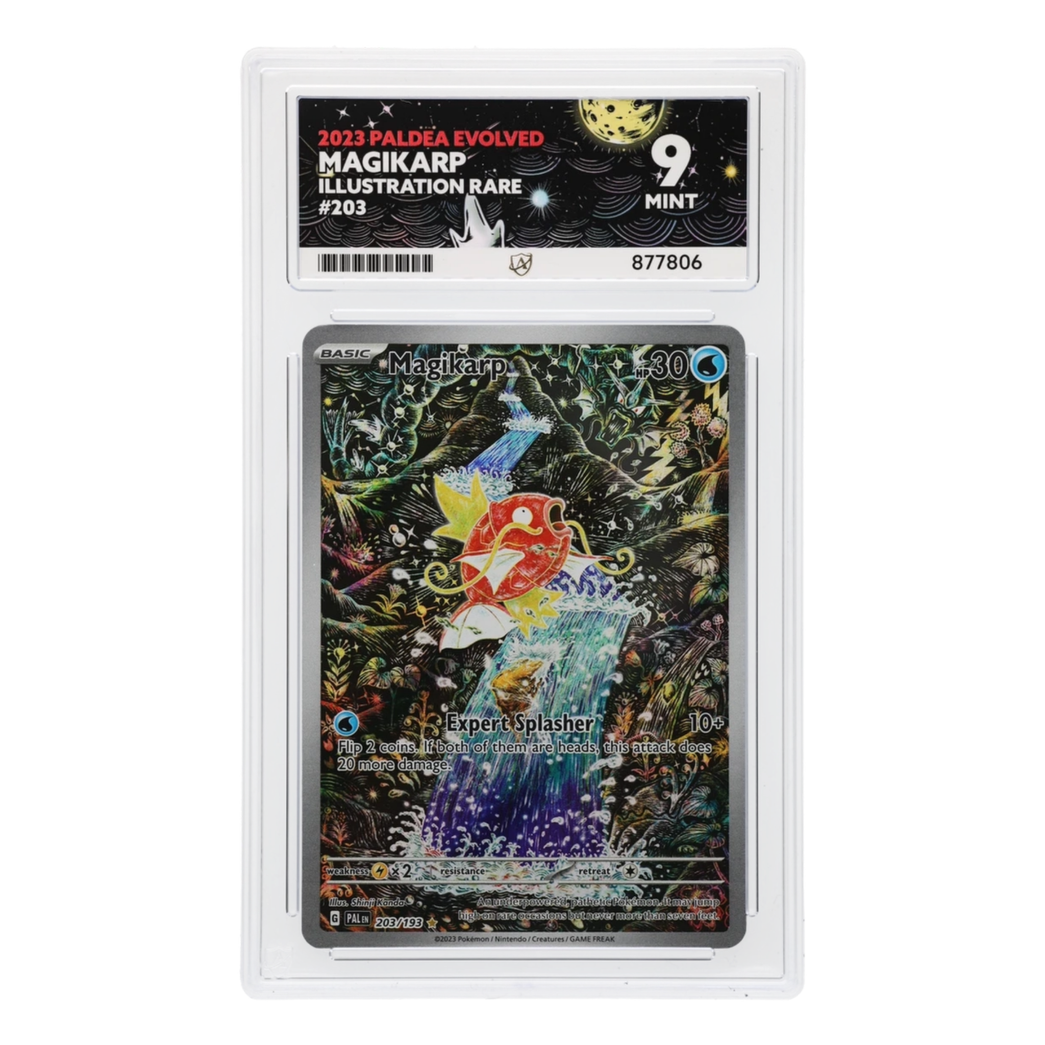 ACE 9 Magikarp IR #203/193 – Illustration Rare | Paldea Evolved | Pokémon TCG
