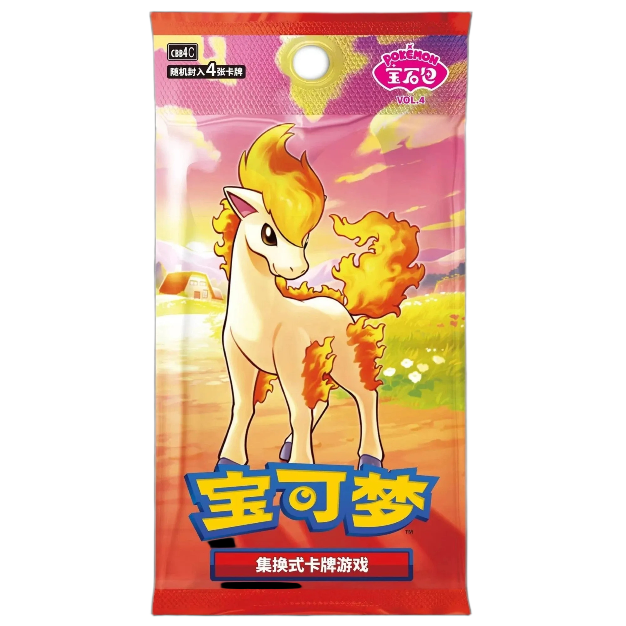 2026 Pokémon Chinese Exclusive Gem Pack Vol. 4 (CBB4C) Booster Box – Sealed